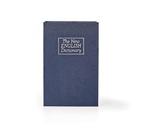 Cassette di Sicurezza - Prenota sicuro - Blocco tasti - Interno - Medio - volume interno: 1.6 l - 2 chiavi incluse - Argento/Blu