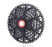 Cassette e pignoni Adatto per cassetta MTB ZTTO a 9 velocità, 11-50T, rapporto ampio, ruota libera 9 velocità con M430, M4000 e M590. Cassette pignoni e ruote libere per bicicletta(9S 50T Black)