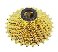 Cassette e pignoni Cassette pignoni e ruote libere Adatto per bici da strada VG Sports di tutte le dimensioni, 8, 9, 10, 11 velocità, ruota libera, cassetta pignoni 11-25T/28T/32T/36T.(9s 11-32T gold)