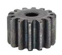 Cassette e pignoni Ingranaggio piatto 2M-22T/23T/24T/25T~30T/31T/32 SC45# Acciaio al carbonio Cilindrico Altezza 20 mm Denti temprati ad alta frequenza pignone per bicicletta(2M 25T-Bore 10mm)