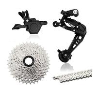 Cassette e pignoni pignone per Bicicletta Gruppo RX10 1x10 velocità, Gruppo Catena YBN, deragliatori Posteriori, Cassetta MTB da 36t e 42t, Comando Cambio Rainbow M6000 A5 A7 Deore(RX10 36T YBN)