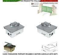 Cassette Fondazione Cancello Elettrico Per Motori Interrati Chamberlain Frog VDS