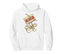 Cassette Grunge Cassette Nastri Vintage Nostalgic Memory Felpa con Cappuccio