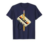 Cassette Grunge Cassette Nastri Vintage Nostalgic Memory Maglietta