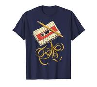 Cassette Grunge Cassette Nastri Vintage Nostalgic Memory Maglietta