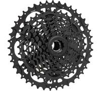 Cassette, MicroShift ACOLYTE, for 8s, microShift 12-46T, 12-15-18-21-24-30-37-46, ED Black, steel, AM-packing