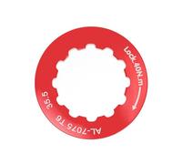 Cassette per bici da strada Copertura di bloccaggio del volano in leghe di alluminio Anelli di fissaggio Tappi di fissaggio 11T Cassette Copertura in leghe di alluminio Anelli ruota libera