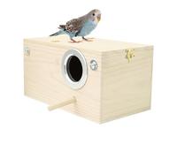 Cassette Per Nidificazione Per - Habitat In Legno Per Allevamento Di Calopsitte | Casetta Per Pappagalli, Piccioncini E Uccellini | Giardino Interno Ed Esterno, Cortile, Cortile, Prato E Decor