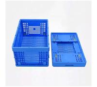 Cassette pieghevoli impilabili per organizzare attrezzi, libri, cibo, bevande, campeggio e trasporti, contenitori pieghevoli salvaspazio