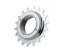 Cassette pignoni e ruote libere per bicicletta Adatto per BMX 1 velocità pignone ingranaggi accessori 16T 18T 20T 22T 24T 34MM singolo bicicletta ruota libera parte pignone per bicicletta(1pc 18T Silv