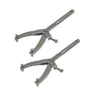 Cassette pignoni e ruote libere per bicicletta Cas Chiave per volano a Y regolabile, strumento universale per la rimozione e la riparazione della frizione del variatore per motocicletta(2PCS)
