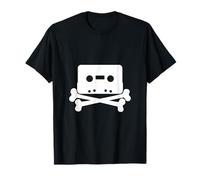 Cassette Pirate Jolly Roger - Maglietta divertente Maglietta