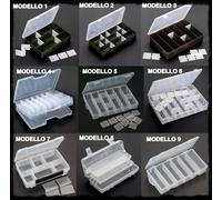 cassette porta accessori pesca scatola artificiali ami girelle cassetta EU