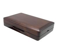 Cassette portaoggetti in legno d'acero, fischietti per corno, fischietti, organizer per fischietti, facile da trasportare
