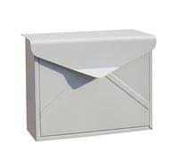 Cassette postali, Cassetta portalettere con coperchio, cassetta della posta in metallo serratura, piccolo spazio, adatta a case private, comunità