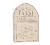 Cassette postali da parete decorative per esterni e interni, in stile antico, fascino nostalgico, decorazione per la casa, giardino vintage, arredamento in stile cottage inglese,Rosa