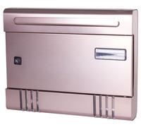 Cassette postali L36,5xP7xH29 cm Brixo Pluto Bronzo