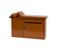 Cassette postali per cassetta delle lettere Scatole di raccolta di goccia della posta in acciaio zincato per montaggio a parete