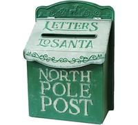 Cassette postali sospese Cassetta postale cassetta postale vintage Cassetta postale classica in ghisa a parete Dropbox casa Scatola di imballaggio per esterni Cassette postali di media capacità (verde