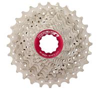 CASSETTE SUNRACE ALUMINIO METAL ROJO 10V.(11-32)