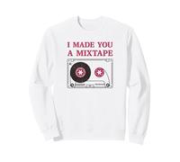 Cassette Tape - I Made You A Mixtape Retro 80s 90s Musica Felpa