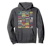 Cassette Tapes Retro 80s - 90s Theme Party Felpa con Cappuccio