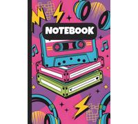 Cassette Vibes Notebook - Y2K Music Lover’s Journal with 90s Pop Design: Bold & Fun Lined Notebook for Creative Teens and Retro Fans - 6x9", 120 Pages