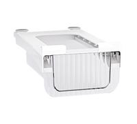 Cassetti del frigorifero - Contenitori portaoggetti trasparenti estraibili, Organizzatore in resistente, Organizzatori per frigorifero sotto il ripiano, Contenitore multiuso per cucina, bagno