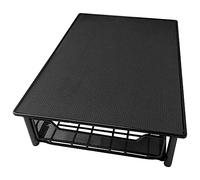 Cassetti per Capsule Compatibile con Tassimo - Cassetto di stoccaggio 2-in-1 per Macchina Tassimo capacità - Cassettiera a Rete- Superficie Antiscivolo e Anti Vibrazione-28*42*9,5 cm (nero-60 pezzi)