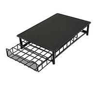 Cassetti per Capsule Compatibile con Tassimo - Cassetto di stoccaggio 2-in-1 per Macchina Tassimo capacità - Cassettiera a Rete- Superficie Antiscivolo e Anti Vibrazione-28*42*9,5 cm (nero-60 pezzi)