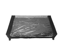 Cassetti Sotto il Letto, Contenitori Portaoggetti Sotto il Letto con Coperchio Trasparente Cassettiere con Rotelle Contenitori Portaoggetti Sotto il Letto Contenitori