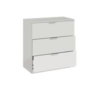 Comodino Con 2 Cassetti Per Camera Da Letto Cameretta Ragazzi Studio Ingresso Comò Settimino Zona Notte 38 x 33,5 x 45 cm Cm Colore Bianco