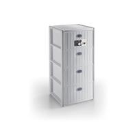 LINEA ELEGANCE CASSETTIERA 4 CASSETTI BIANCO
