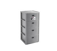 LINEA ELEGANCE CASSETTIERA SLIM 4 CASSETTI BIANCO
