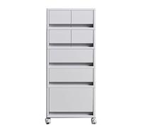 Cassettiera a 3 cassetti, comodino moderno e armadietto portaoggetti artigianale, in plastica ABS resistente, ideale per camera da letto, soggiorno, corridoio e ufficio (27 x 37,5 x 59,5 cm)