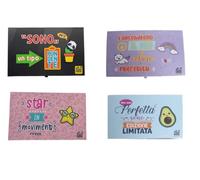 Cassettiera a due piani che contiene 36 pastelli color pastello e 36 colori classici (1 pezzo)