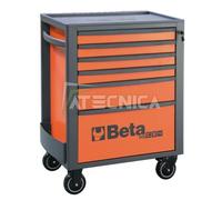 Cassettiera carrello porta attrezzi Beta RSC24 6-O arancio 6 tiretti