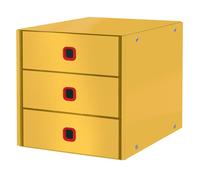 CASSETTIERA 3 CASSETTI COSY 53680019 CLICKSTORE GIALLO