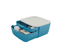 Cassettiera Cosy - 2 scomparti - Blu - Leitz