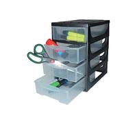 CASSETTIERA IN PLASTICA 5 Cassetti VARI COLORI per Bagno Armadio Camera Ufficio