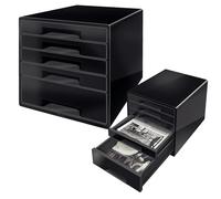 Cassettiera Drawer Cabinet Cube 5 Leitz - 28,7x36,3x27 cm - 5 Cassetti - 5253109