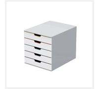 Cassettiera DURABLE Varicolor® 5 cassetti 28x35,6x29,2 cm profili colorati - 762