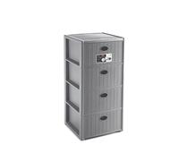 CASSETTIERA ELEGANCE 4 CASSETTI 40X40X80H CM STEFANPLAST MOBILETTO BAGNO CAMERA