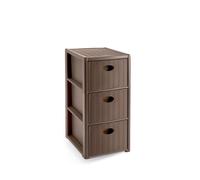 Cassettiera Elegance Slim 3 cassetti tortora Tortora