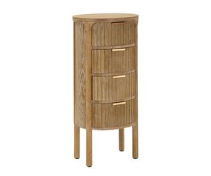 Cassettiera Goteborg, linee morbide e tre pratici cassetti MODELLO GOTEBORG Dimensioni 36x33x h 82 cm Peso 11 kg La struttura in metallo e legno finitura legno naturale