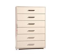 Cassettiera in legno con 6 cassetti 81x118h cm Olmo