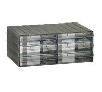 Cassettiera in plastica componibile con 6 cassetti Mis. 562 L x 390 P x 228 H mm