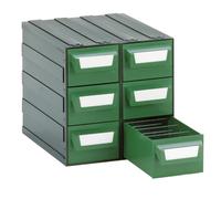 Cassettiera in plastica portaminuteria, 6 cassetti, 225 L x 263 P x 228 H mm