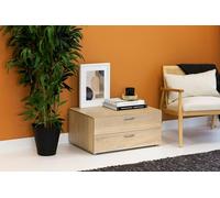 Dmora - Cassettiera Limerick, Settimino multiuso, Comò camera da letto, Mobile con cassetti, 74x52 h35 cm, Rovere