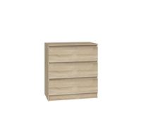 CASSETTIERA MALWA M3 COLORE ROVERE SONOMA PER CASA E UFFICIO